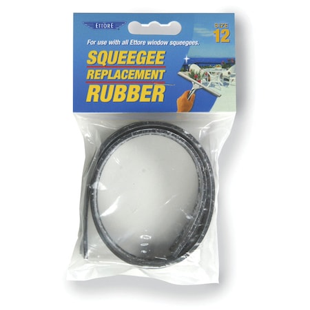 Ettore Ettore 12 in. Rubber Squeegee Replacement Rubber 20012